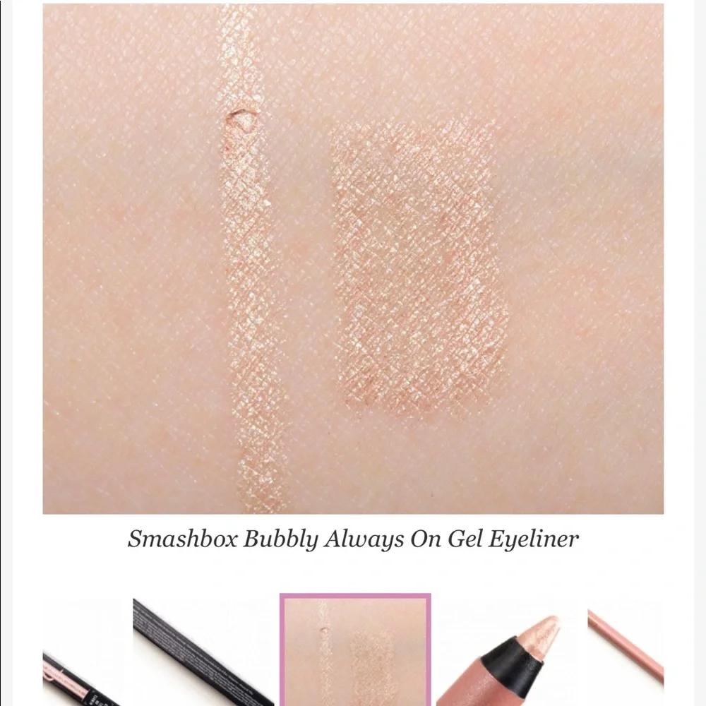 Smashbox Always On Gel Liner in Bubbly NEW